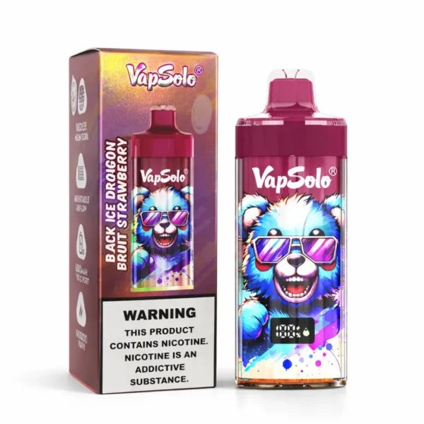 8.-BLACK-ICE Vapsolo King Pro 65K – Black Ice Dragon Fruit Strawberry